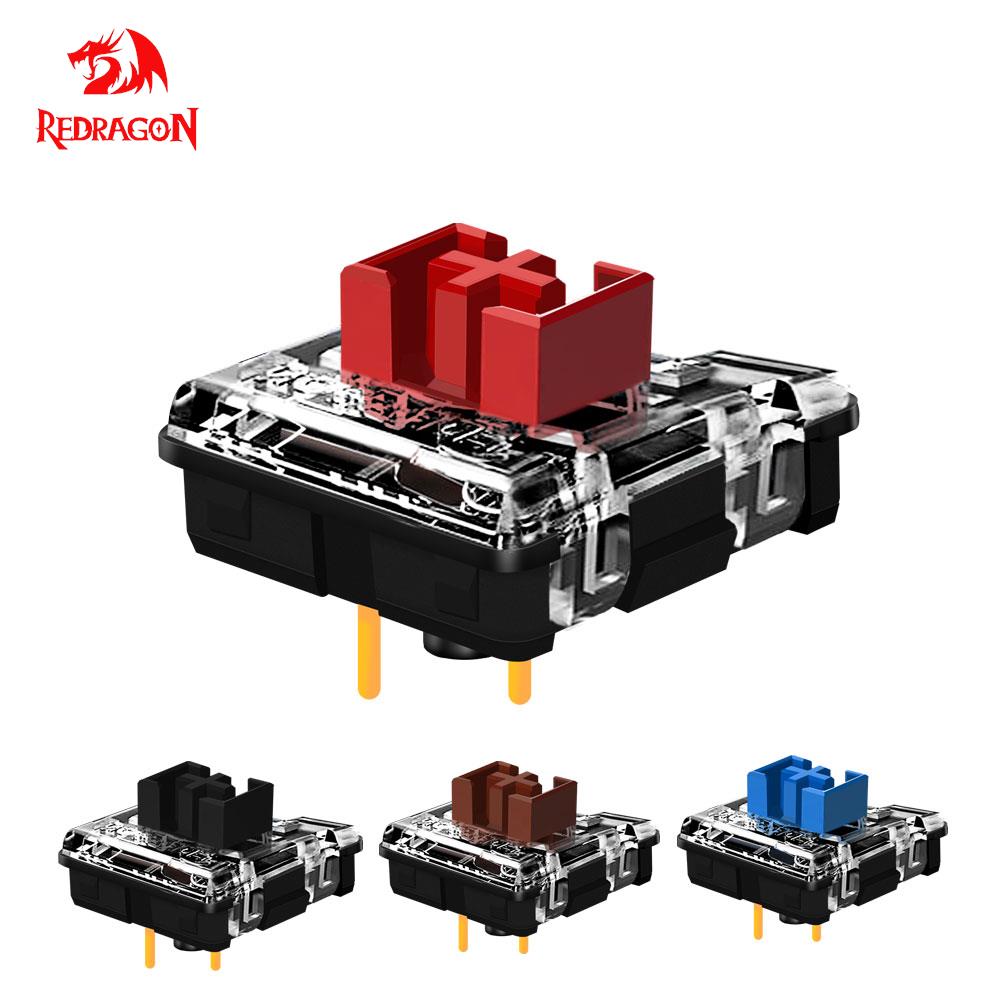 Keyboard Gaming Blue Switch - REDRAGON SMD RGB MX düşük profil
