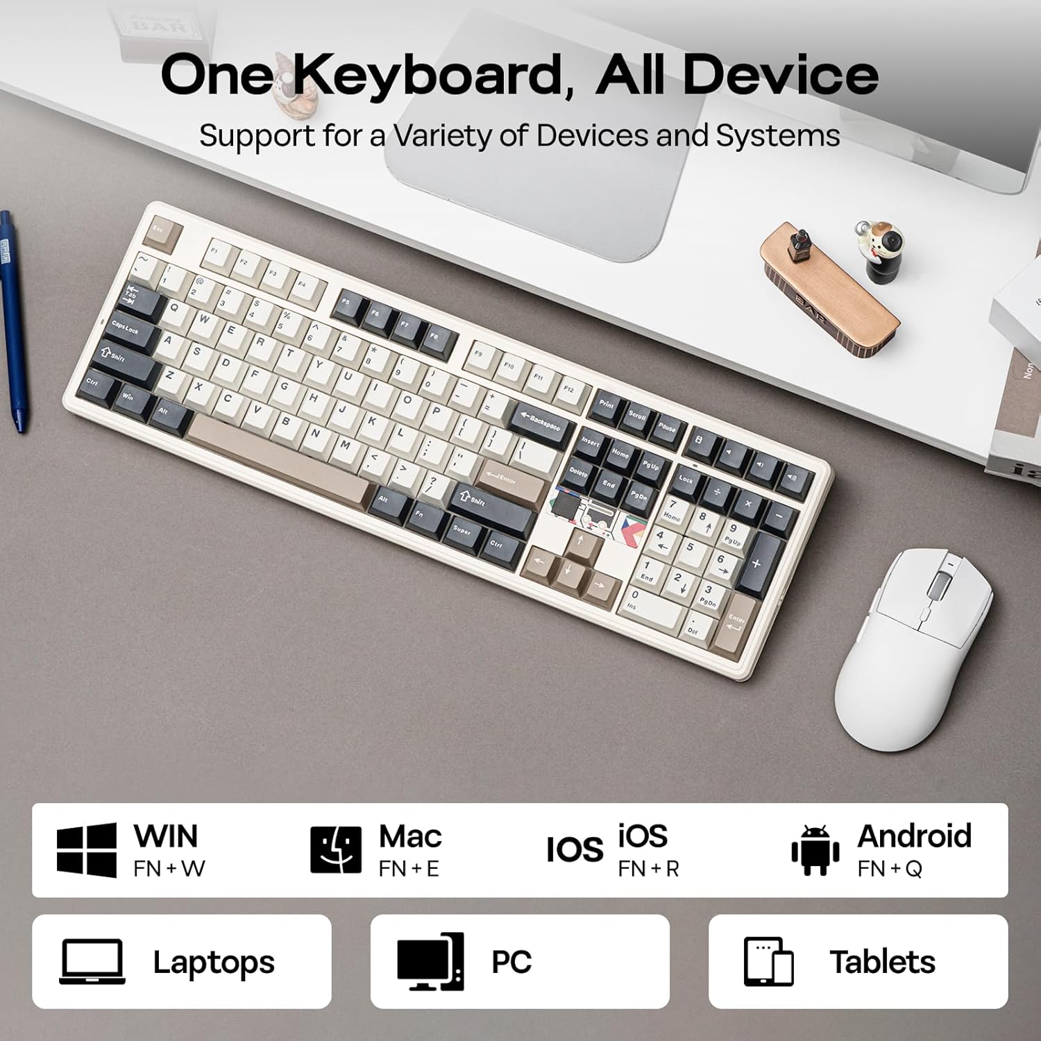 Aula F108 Pro V2 Kablosuz Oyun - Gaming Keyboard Hot Swappable incelemesi ve fiyatı