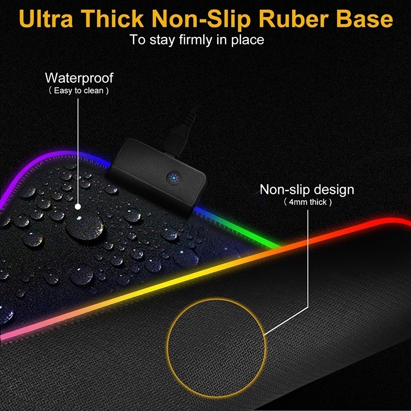 LED Işık Mousepad RGB Klavye K - Gaming Keyboard No Rgb incelemesi ve fiyatı