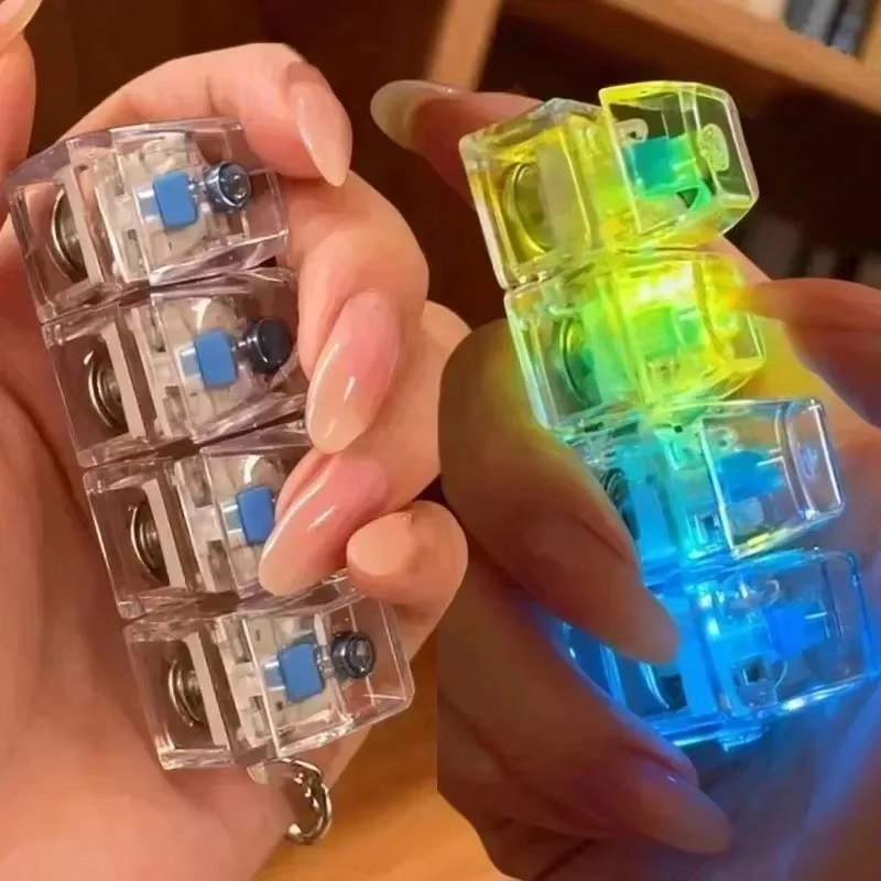 Işıklı 4 Tuşlu LED Parmak Klav - Gaming Keyboard Test incelemesi ve fiyatı