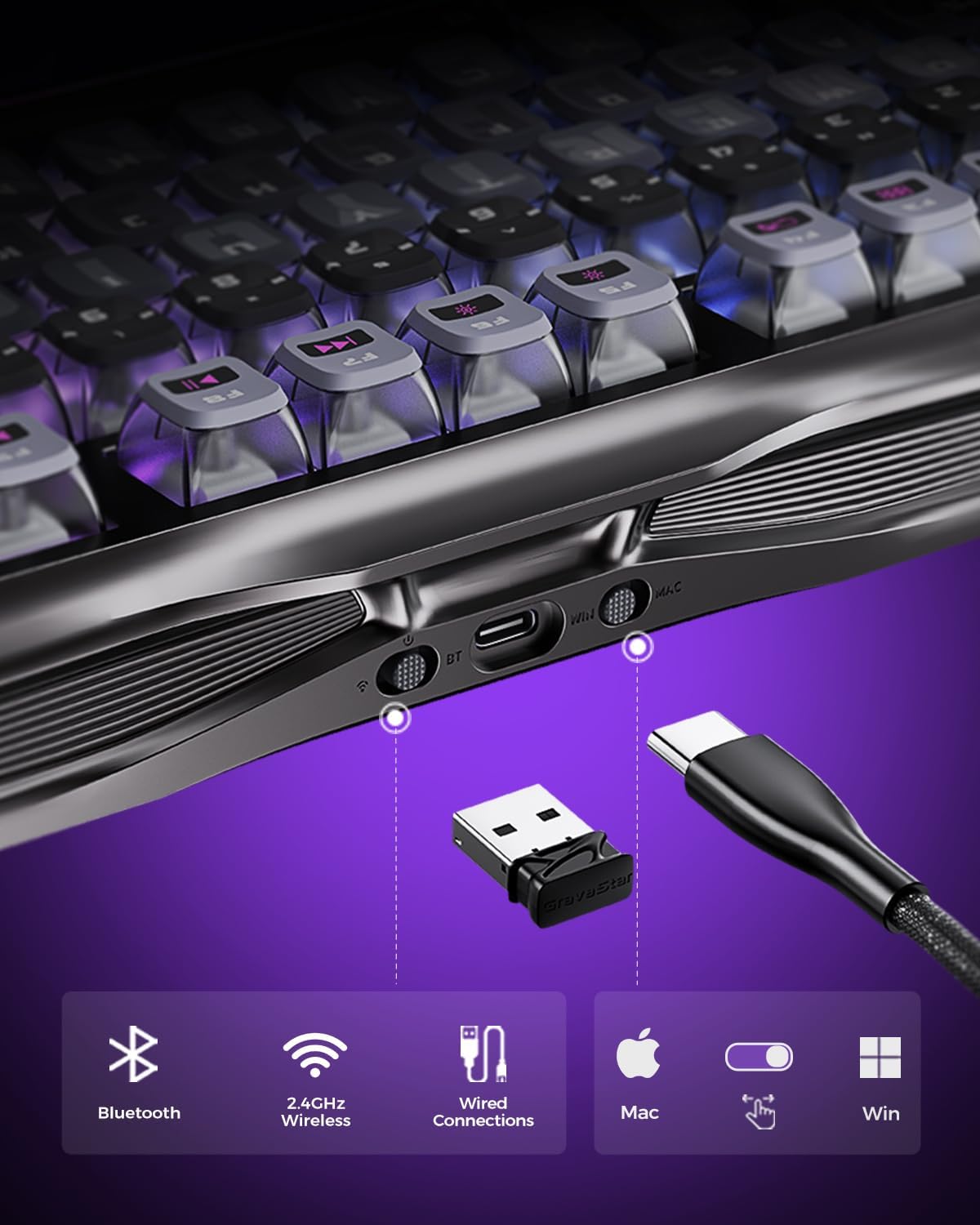 Gravity Planet K1 Pro %75 Üç M - Gaming Keyboard Hot Swappable incelemesi ve fiyatı