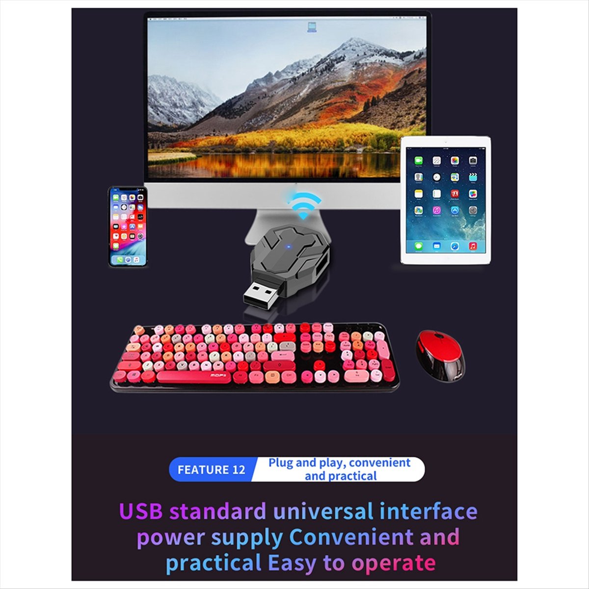 (A15I) M1-Mini Klavye ve Fare  - Gaming Keyboard Mini incelemesi ve fiyatı