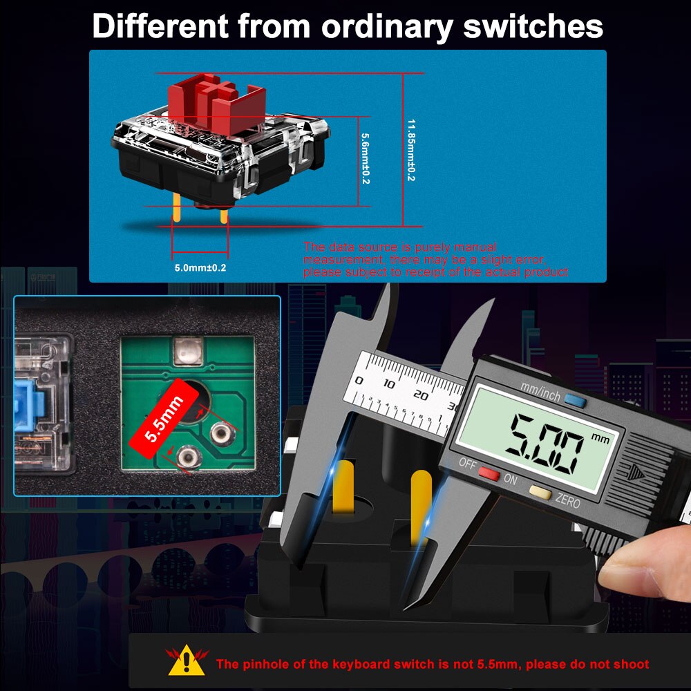 SMD SMD RGB MX düşük profil 5. - Keyboard Gaming Blue Switch incelemesi ve fiyatı