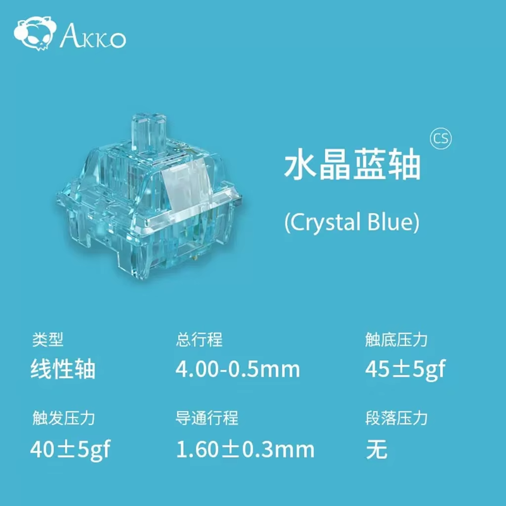 Akko Kristal V3 Anahtarı Şarap - Keyboard Gaming Blue Switch incelemesi ve fiyatı